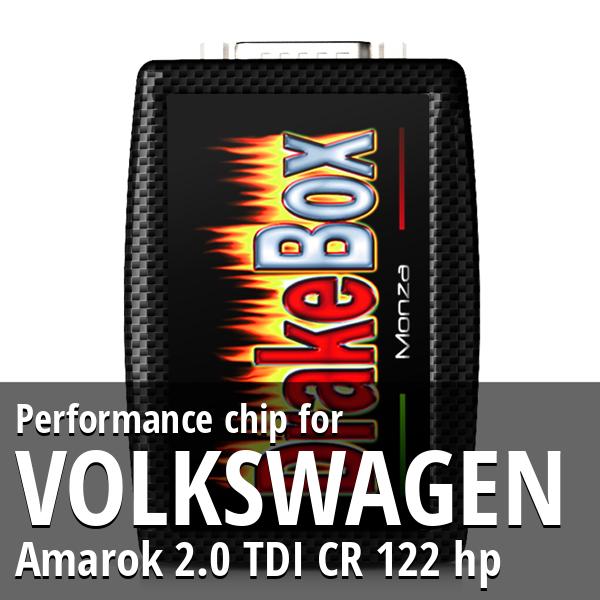 Performance chip Volkswagen Amarok 2.0 TDI CR 122 hp