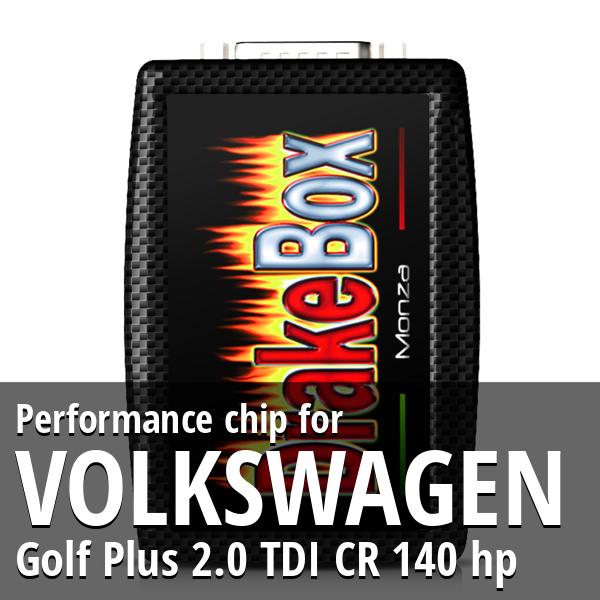 Performance chip Volkswagen Golf Plus 2.0 TDI CR 140 hp